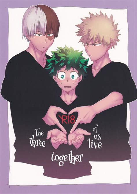 [ten] The three of us live together – My Hero Academia dj [Eng].